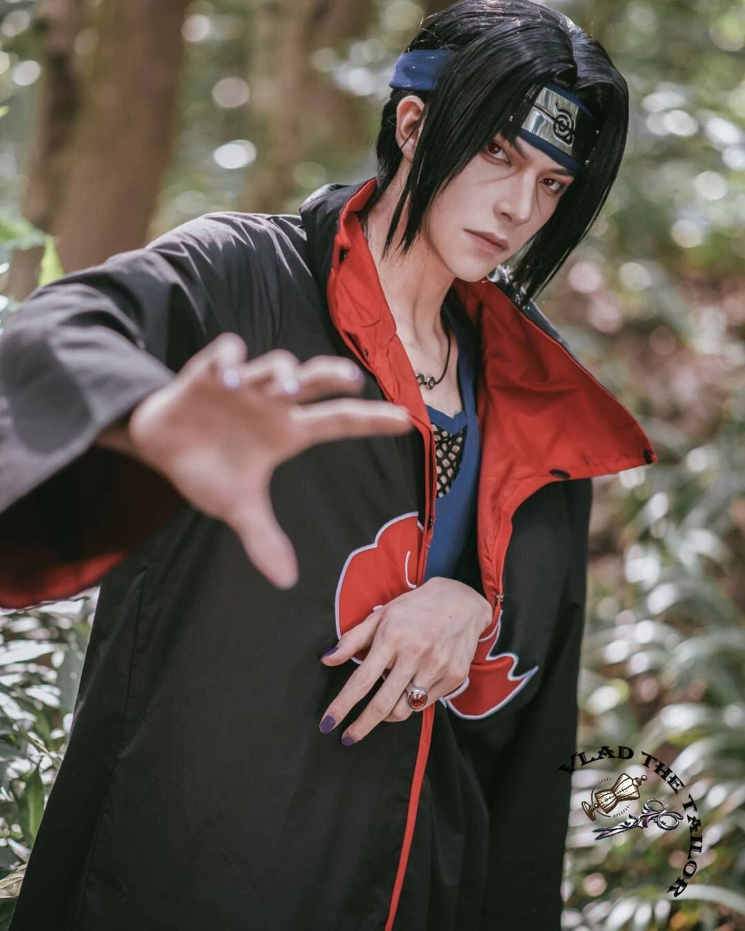 Itachi Costume UK Unisex Kids Adult Akatsuki Uchiha Anime Cloak