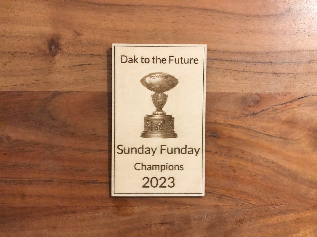 Custom Fantasy Football Championship Banner Fridge Magnet Free Shipping