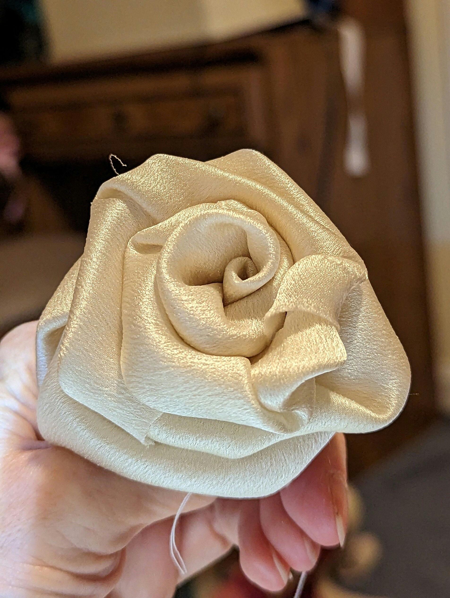 silk flower for dress How to Make a DIY Flower Dress with Dollar Store Flowers