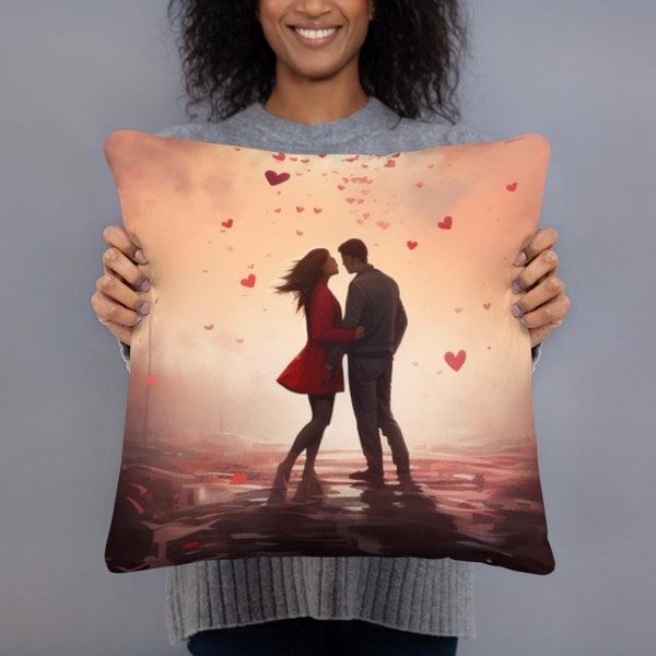 Embrassez l'amour dans chaque câlin : un oreiller de Saint-Valentin indispensable pour votre chérie !