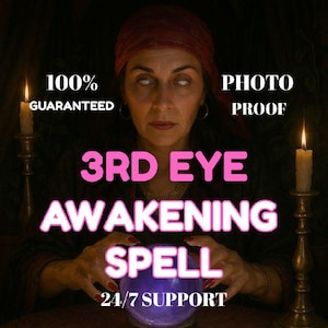 Third Eye Awakening Spell – Unlock Your Intuition, Spiritual Insight, and Psychic Abilities