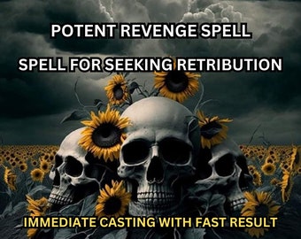POTENTE HECHIZO DE VENGANZA Maldice a tu hechizo enemigo, Hechizo de venganza kármica, Hechizo de venganza, Hechizo de venganza, Hechizo de karma de retorno, Hechizo de destrucción