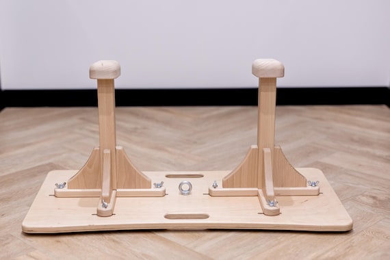 Handstand Training Platform with High Canes Adjustable platform Handstand Canes Acrobatic Calisthenics training Perfect gift for gymnast