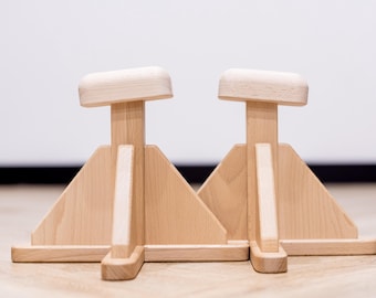 Perfect gift for Gymnast, Handstand Canes, Gymnastics Parallettes, Calisthenics, Yoga, Acrobatics, Handstand blocks. Body weight training
