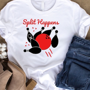 Bowling Svg Png, Split Happens Svg, Funny Bowling Lovers Gifts Svg Cut File Cricut Sublimation Design