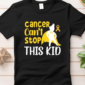 Krebs kann dieses Kind nicht aufhalten png, Krebs in der Kindheit png, Cancer Support svg, Cancer Survivort Geschenk, Cancer Awareness Shirt svg png