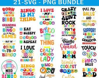 Bingo Plotterdatei, Bingo Shirt SVG, Bing Player SVG, Bingo Balls SVG, Bingo Karte, Bingo Färbung Königin Svg Schnittdatei für Silhouette