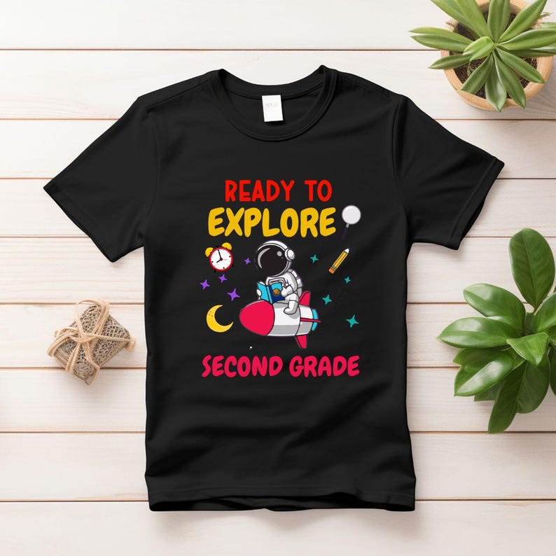 Curated visual reference: Fresh Look at Ready To Explore 2Nd Grade Svg Png Astronaut 2Nd Grade