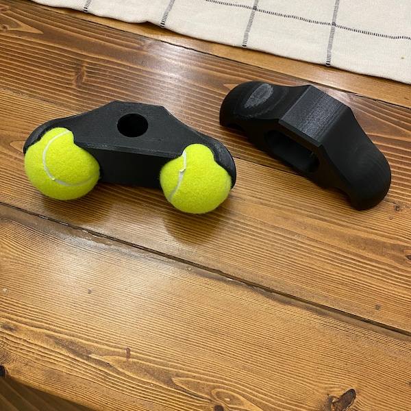 Zwift Hub and Kickr Core Tennis Ball feet