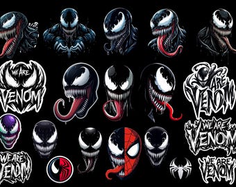 Venom png-svg Bundle Pack 20 Venom transparent background