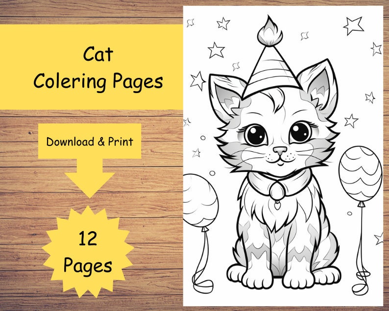 12 Cute Cat Printable Coloring Pages Kitten Coloring Pages for Cat 12 Cute Cat Printable Coloring Pages Kitten Coloring Pages for Cat