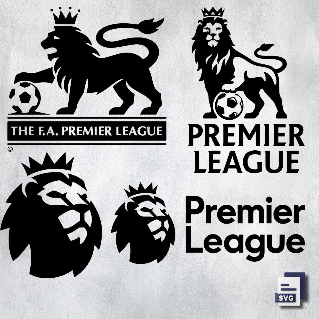 Premier League SVG, Football SVG, Football Logo, Premier League Logo