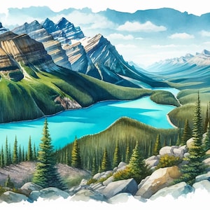 Am Peyto Lake in Banff