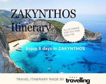 Reiseplan für Zakynthos, 5-Tage-Reiseführer (Digitaler Download)