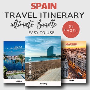 Spanien Reiseplan | Barcelona, Ibiza & Madrid Reisewege | Italien Spanien Kalender zum Ausdrucken | Spanien Reiseführer