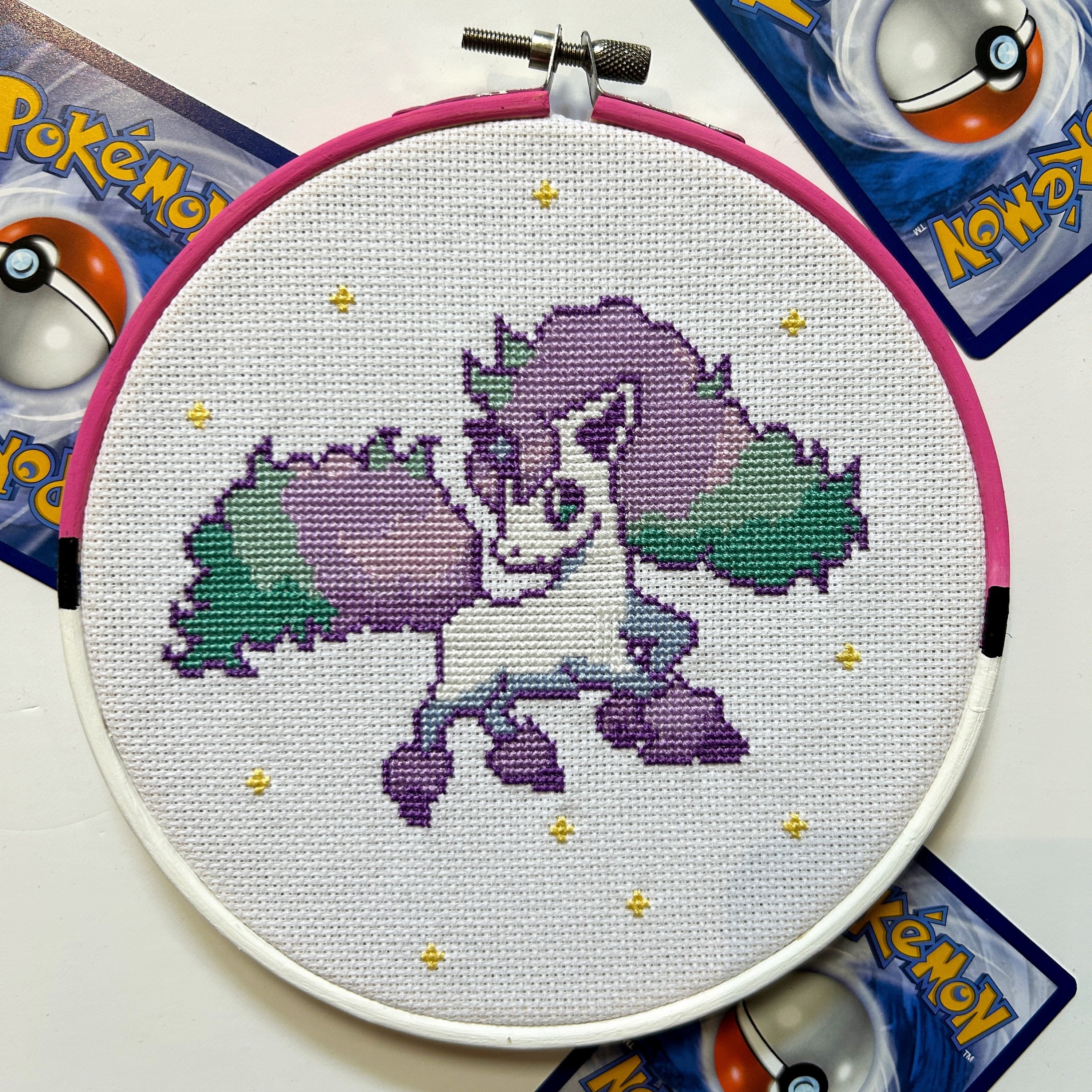Galarian Ponyta - Pokemon Cross Stitch Pattern - PDF Instant