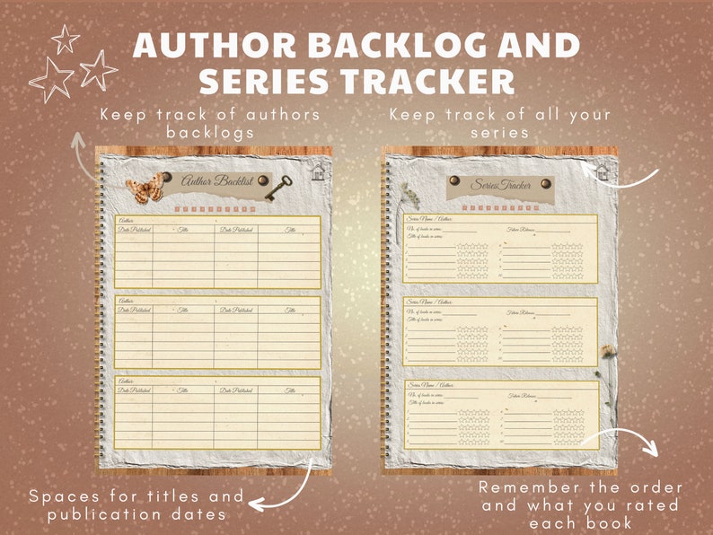 Digital Reading Journal, Digital Reading Planner, Reading Digital ...