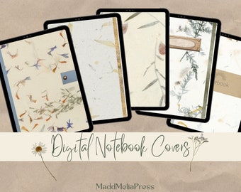Digitale Notizbuchhüllen, Goodnotes-Notizbuchhüllen, Notability-Hüllen, digitale Journalplanerhüllen