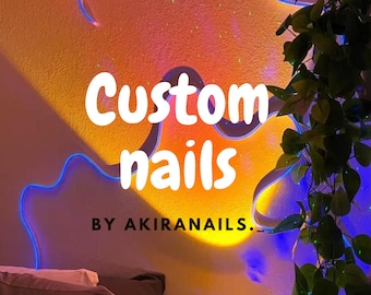 custom short nails | press-on nails