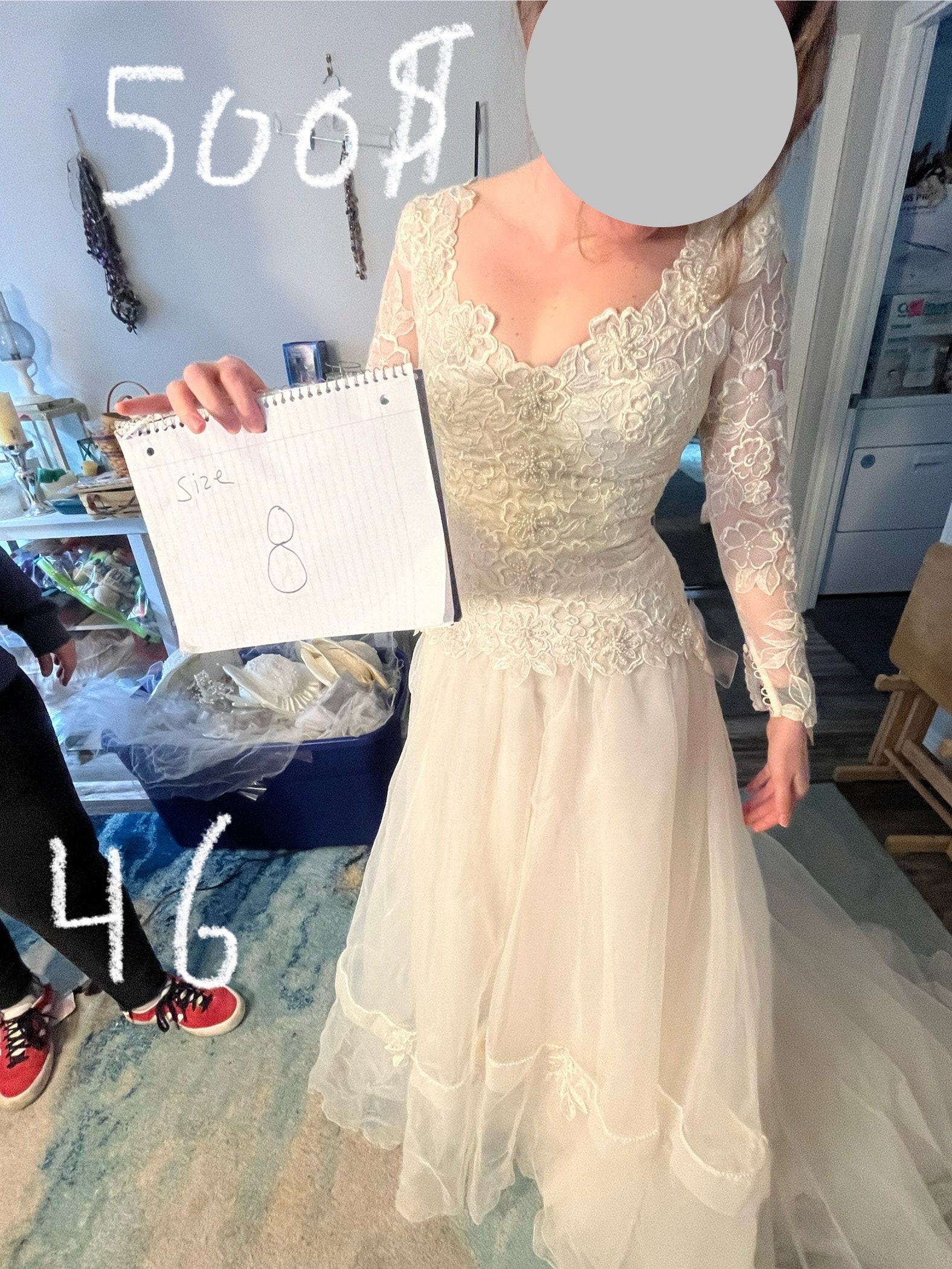 Vintage Drop Waist Wedding Gown Size 8 (dress #46) - Etsy Vintage Drop Waist Wedding Gown Size 8 (dress #46) - Etsy