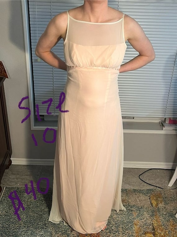 women's chiffon dress size 10 dress #25