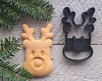 Cookie cutter Christmas Deer