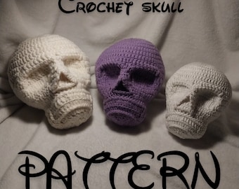Crochet skull