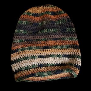 Custom Handmade Crochet Rasta Hat