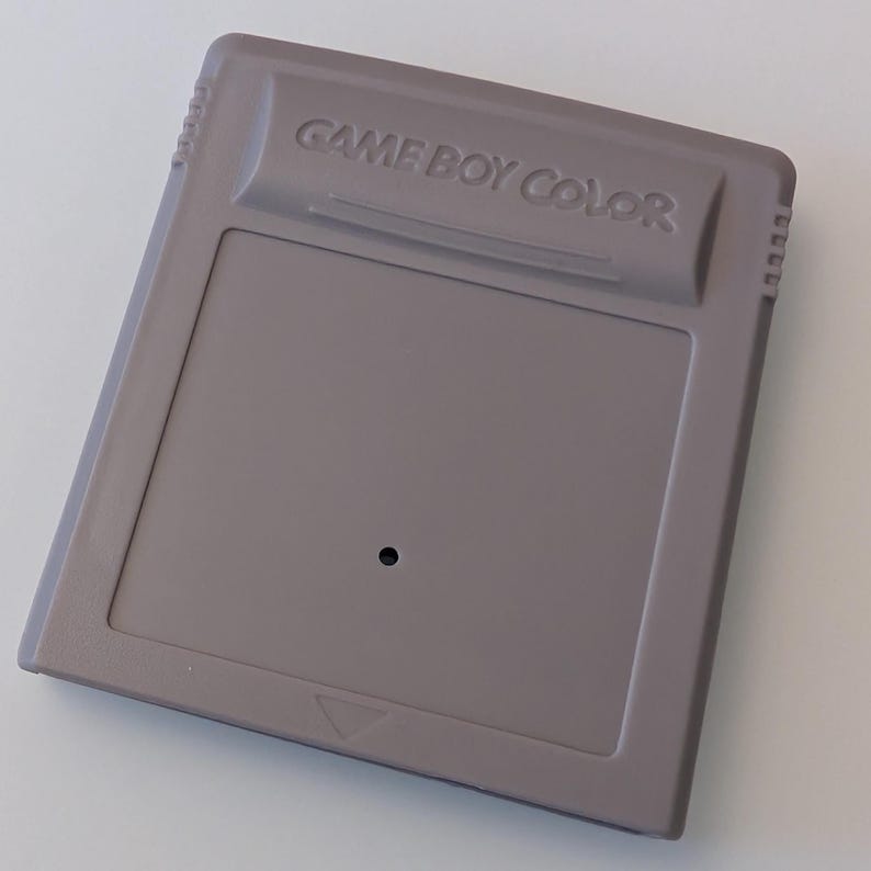 NEW Game Boy Color GBC Game Replacement Cartridge Shell Light Gray