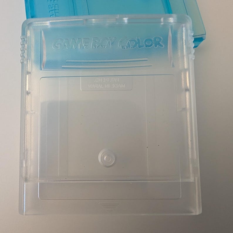 NEW Game Boy Color GBC Game Replacement Cartridge Shell Clear