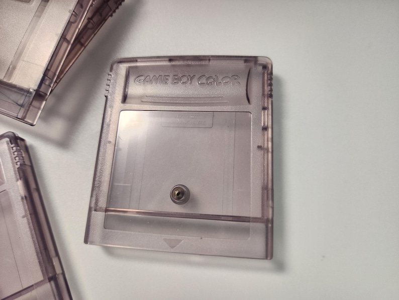 Game Boy Color GBC Clear Purple Cartridge
