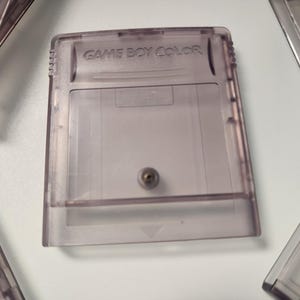 GBC Clear Purple Replacement Cartridge Shell Front