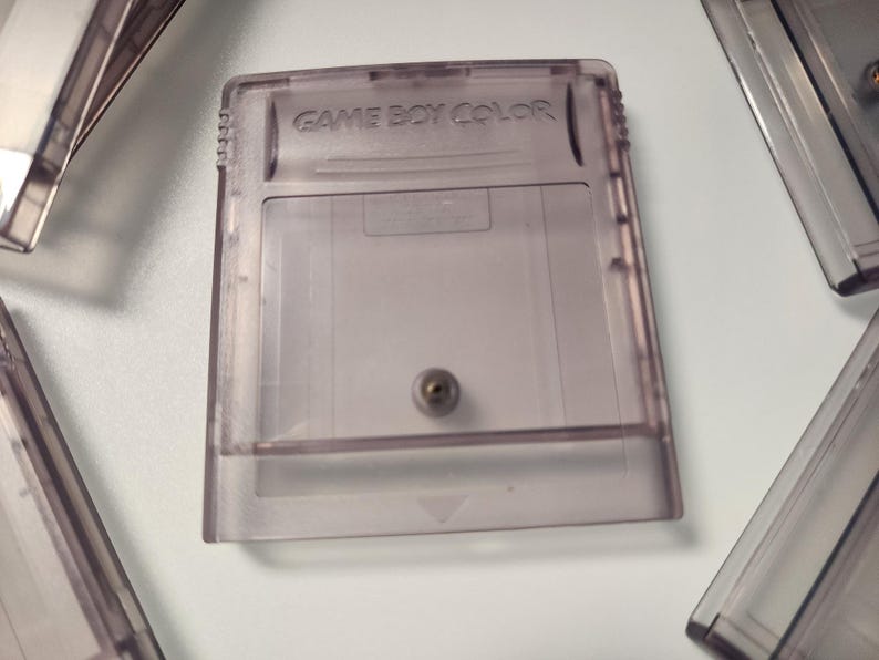 GBC Clear Purple Replacement Cartridge Shell Front