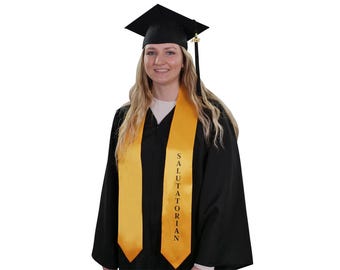 Salutatorian Graduation Stole - 2 Colors Available