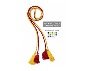 Double Graduation Honor Cords - Many colors available