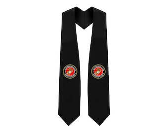 Marine Corps Graduation Stole - Veteran option