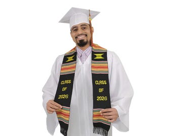 Class of 2026 Kente Graduation Stole/Sash