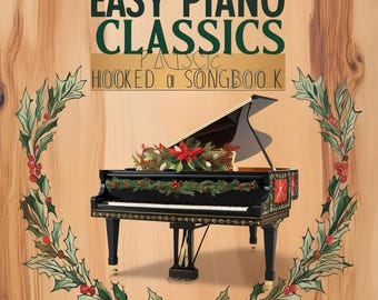 Easy Piano Classics Songbook voor beginners (afdrukbare directe download)