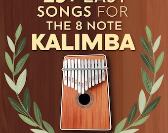 8-Note Kalimba Songbook: 25+ Easy Beginner Tabs (PDF Download)