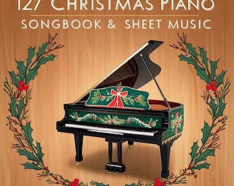 127 kerstpianoliedjes: afdrukbare bladmuziek (pdf)