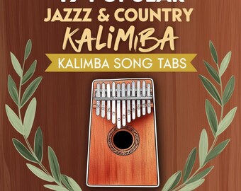 Kalimba Songbook: 19 tablature per principianti di jazz e country (download PDF)