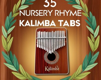 35 Tablature Kalimba per Filastrocche: Canzoni per Principianti (Download Digitale)