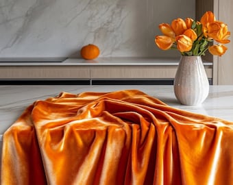 Luxury Velvet Fabric: Soft Upholstery & Sewing Material