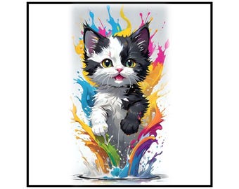 Floral Patterned Cotton Pillow: Vintage Style Decorative Pillow