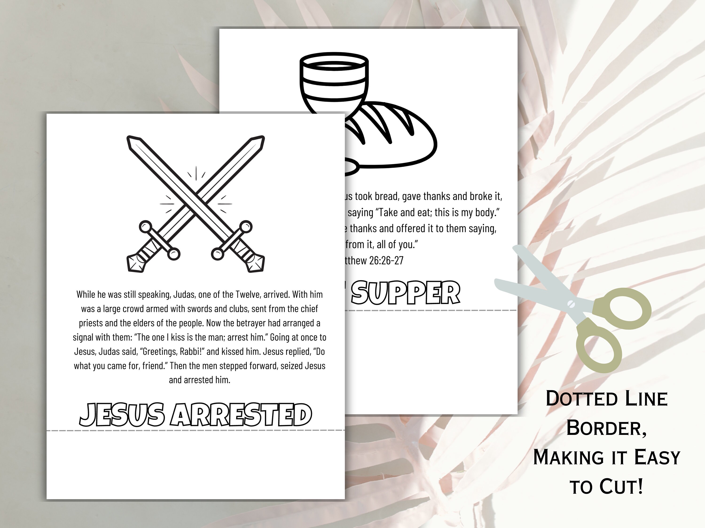 Printable Easter Story Craft Sunday School Easter Sunday Craft Jesus ...