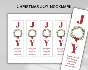 Christian Christmas Bookmark Church Favor Printable Bible Verse Gift Tag Christmas Church Gift Printable Christmas Card Holiday Card Wreath