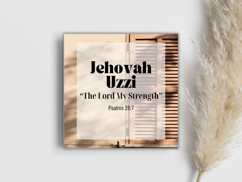 Names of God Christian Cards for Bible Study Tools Printable Names of ...