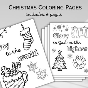 Christian Christmas Coloring Pages Christmas Kids Activity Sunday School Craft for Kids Nativity Coloring Activity Christmas Themed Craft