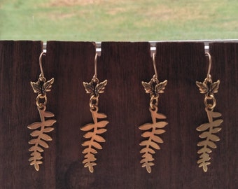 Oak and Fern Earrings