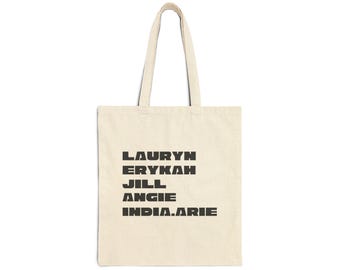 Empowering Music Tote Bag | Perfect for Fans of Lauryn Hill, Erykah Badu, Jill Scott | Eco-Friendly Canvas Bag, Birthday Gift, Shopping Bag,